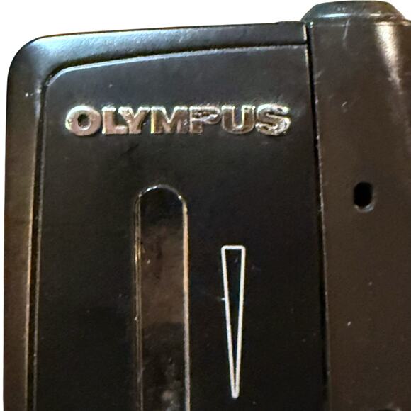 Vintage Olympus Pearlcorder S713 Microcassette Recorder Black VCVA RUNS - Picture 9 of 13